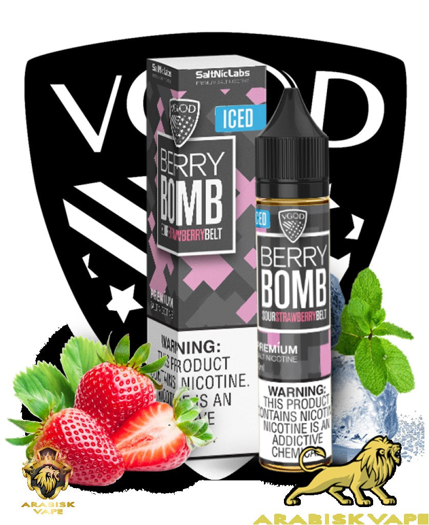 VGOD Salt Series - Iced Berry Bomb 25mg 30ml VGOD