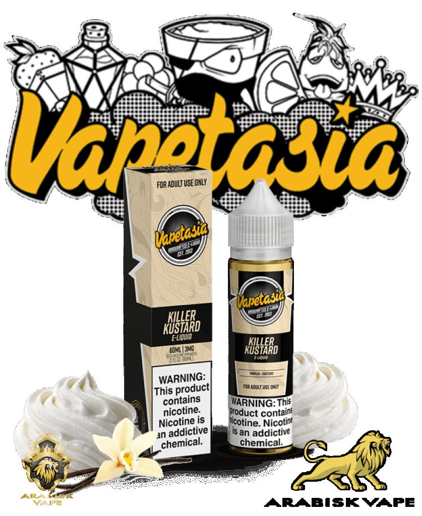 Vapetasia Killer Kustard Series - Vanila Kustard 3mg 60ml Vapetasia