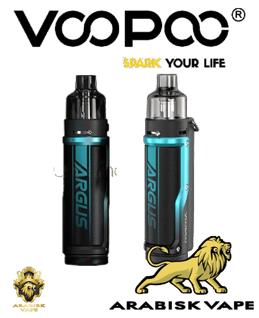 Voopoo - Argus Litchi Leather & Black Blue 40W Voopoo